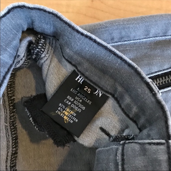 Hudson Stark Moto Skinny Jeans - Picture 5 of 6